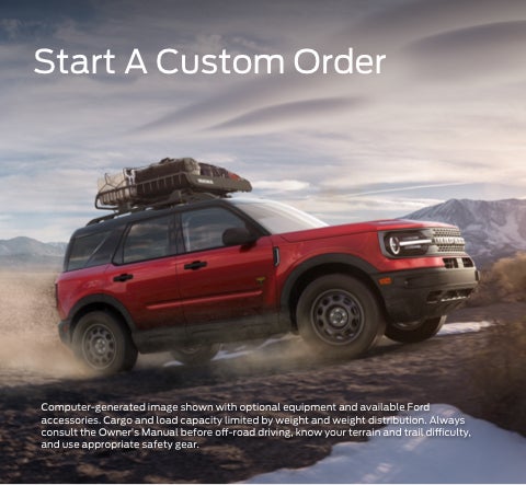 Start a custom order | Chatham Ford Inc in Chatham MA
